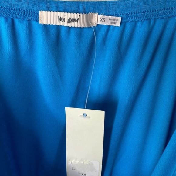 Francesca‘s ladies juniors  spaghetti strap summer dress blue size XS NWT - Picture 2 of 10